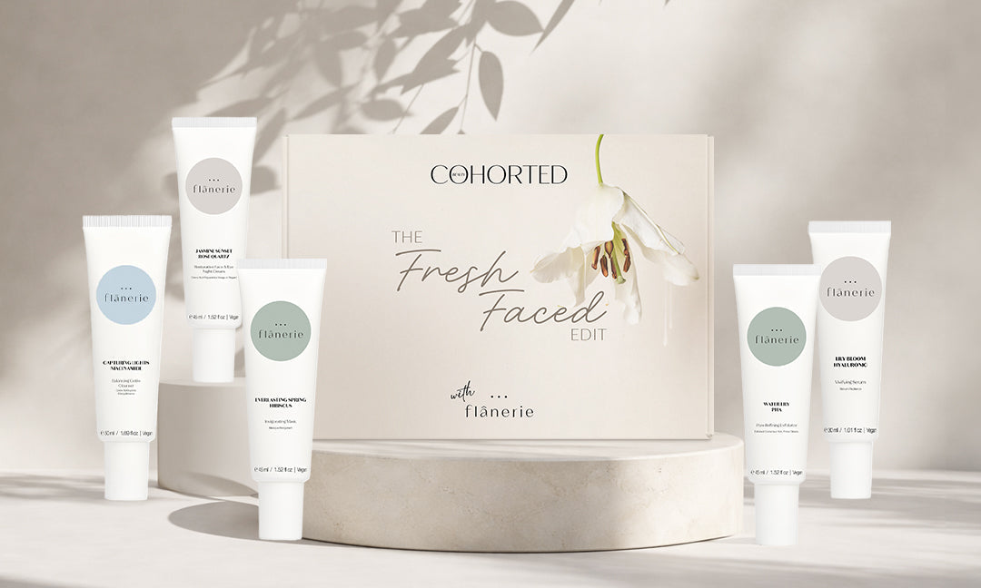 Cohorted Fresh Faced Beauty Box with Flânerie Skincare – Full Reveal
