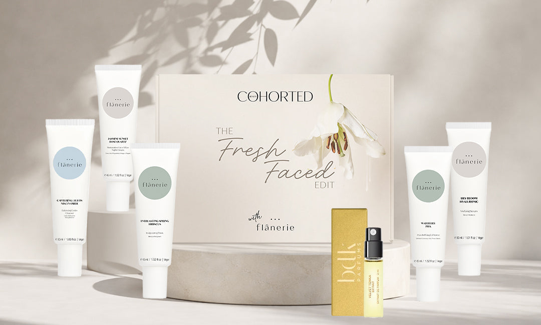 Cohorted Fresh Faced Beauty Box with Flânerie Skincare – Full Reveal
