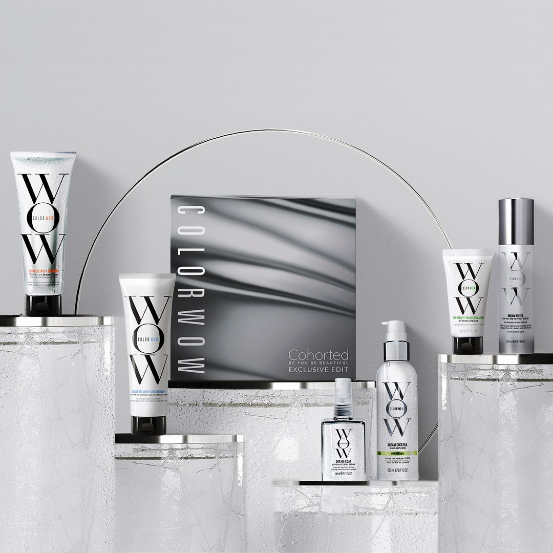 Cohorted, Color Wow, Haircare, Beauty Box, Edit, Hair, Award Winning, colour-treated hair, Luxury, Classic, Subscription, UK, Products, Cohorted, Color Wow, Haircare, Beauty Box, Edit, Hair, Award Winning, colour-treated hair, Luxury, Classic, Subscription, UK, Gift