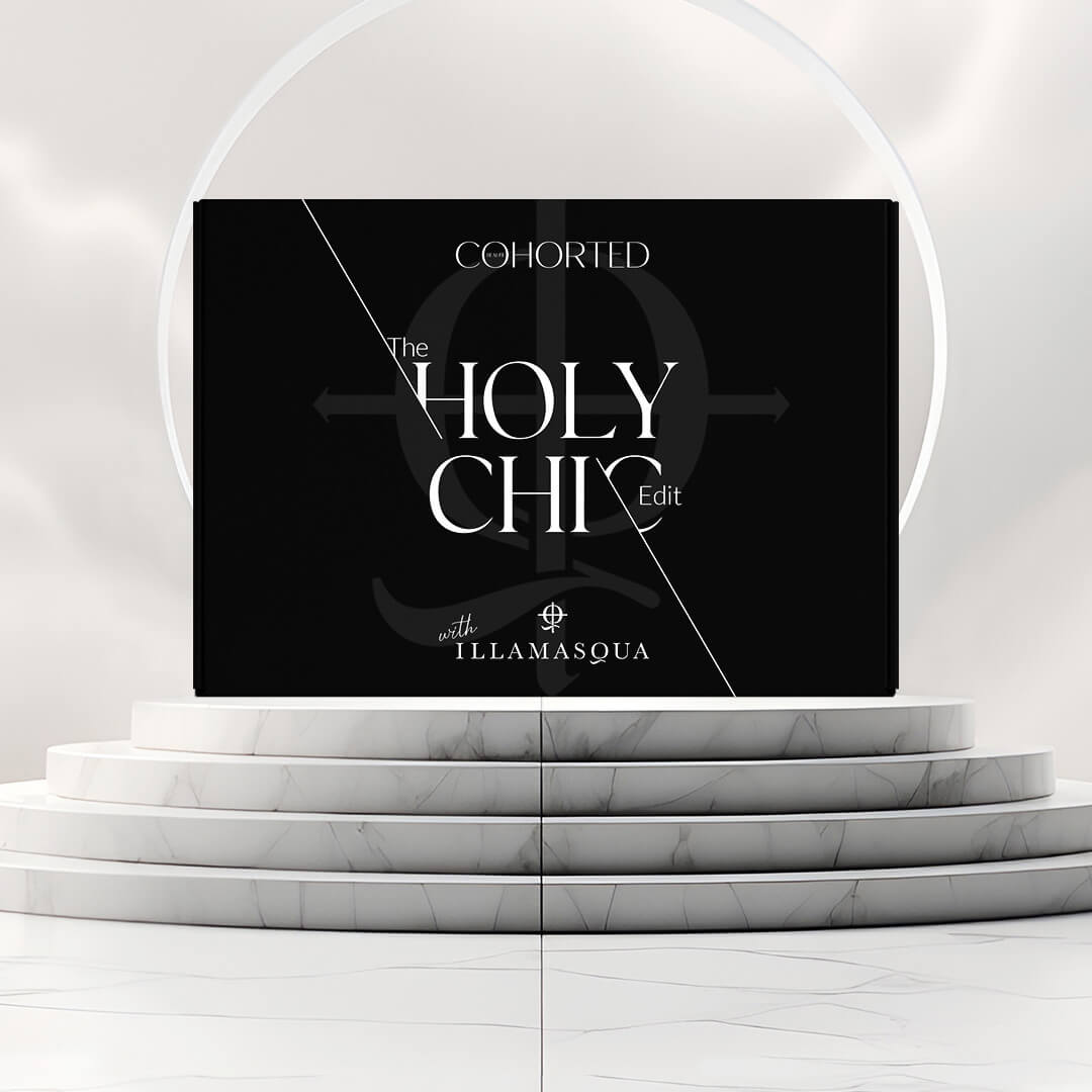 Cohorted, Illamasqua, Illamasqua Setting Spray,Holy Chic, Beauty Box, Exclusive, Luxury, UK, Skincare, Cosmetics, Makeup, Gift