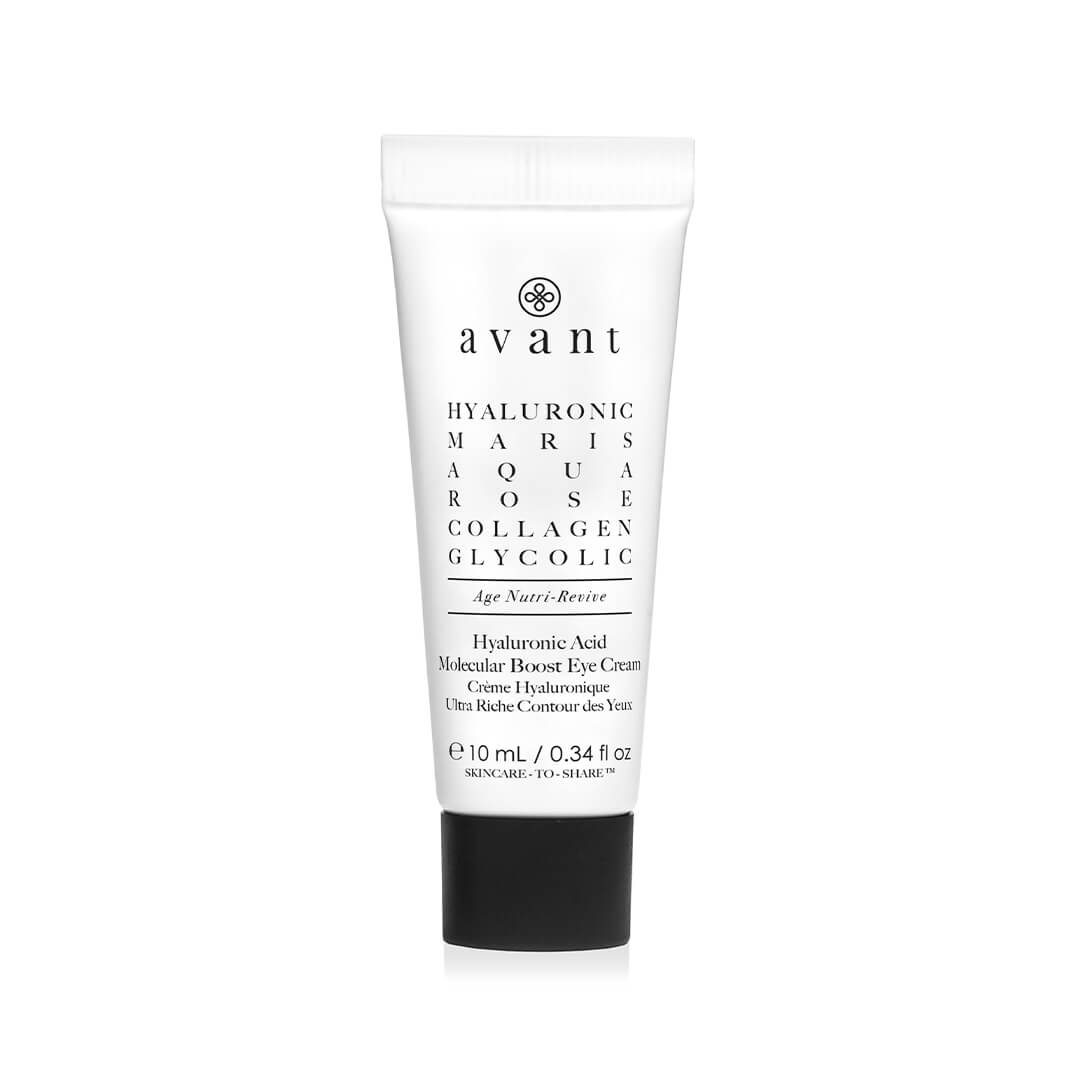 Cohorted, Beauty Box, Exclusive, Luxury, UK, Skincare, Cosmetics, Makeup, Gift, Subscription, Avant Skincare, Hyaluronic Acid Molecular Boost Eye Cream