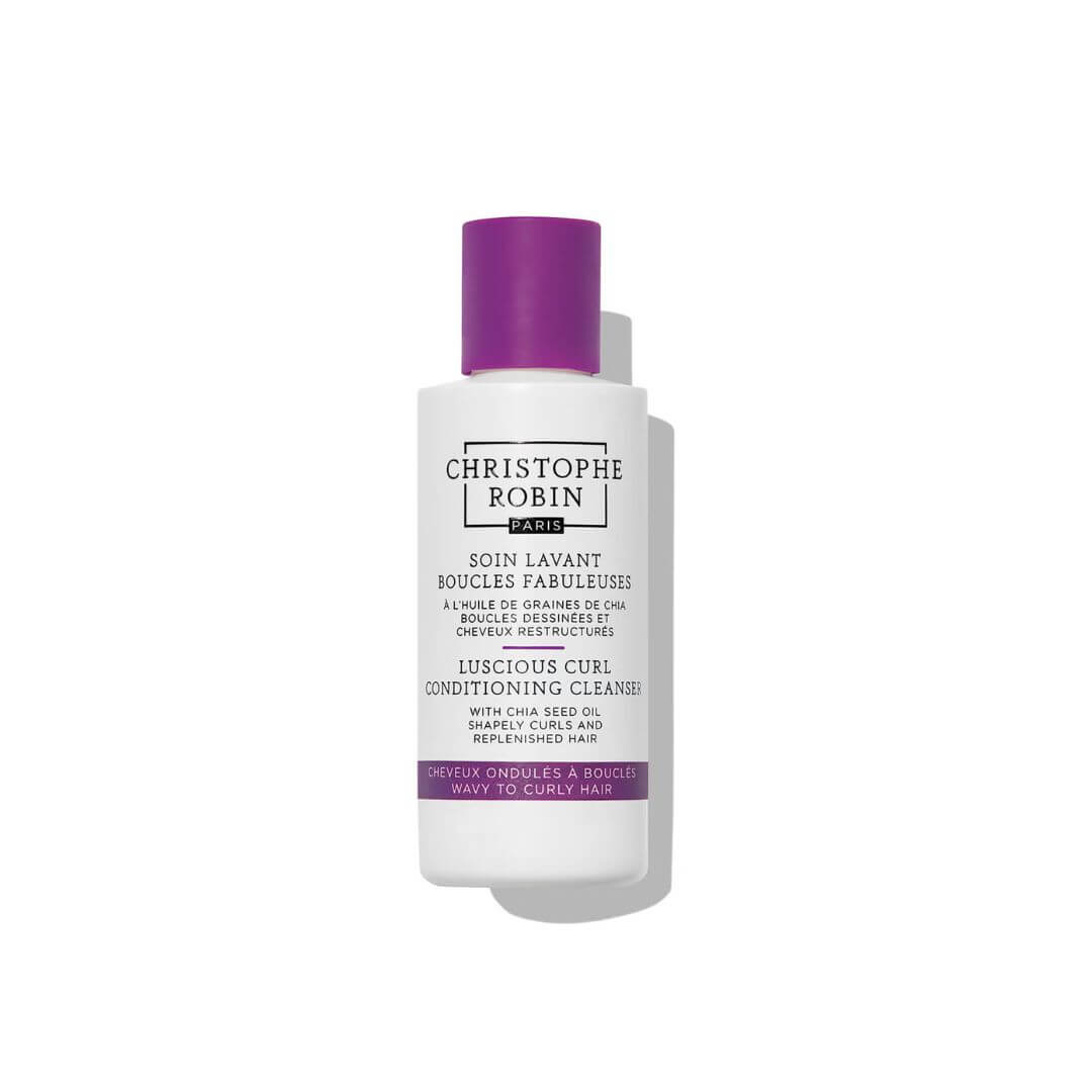 Christophe Robin Luscious Curl Conditioning Cleanser 75ml – part of Cohorted Beauty Box UK for hydrating curly hair