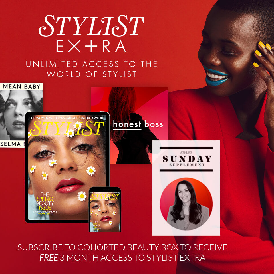 Cohorted, gift with purchase, free, access to Stylist Extra, subscribe, beauty box, UK