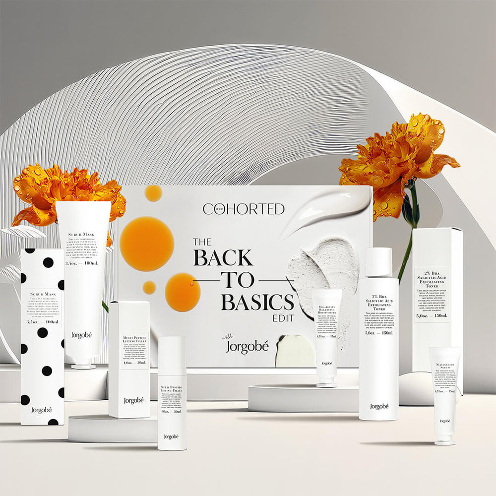 Cohorted, Jorgobé, Back to Basics, Beauty Box, Exclusive, Luxury, UK, Skincare, Gift