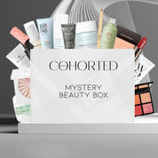 Cohorted, Mystery, Beauty Box, Beauty, Limited Edition, Luxury, surprise, skincare, cosmetics, haircare, UK, gift, gift guide
